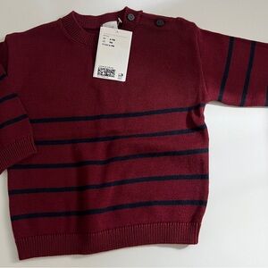 NWT Knit Striped Sweater in Baby 9 Mis